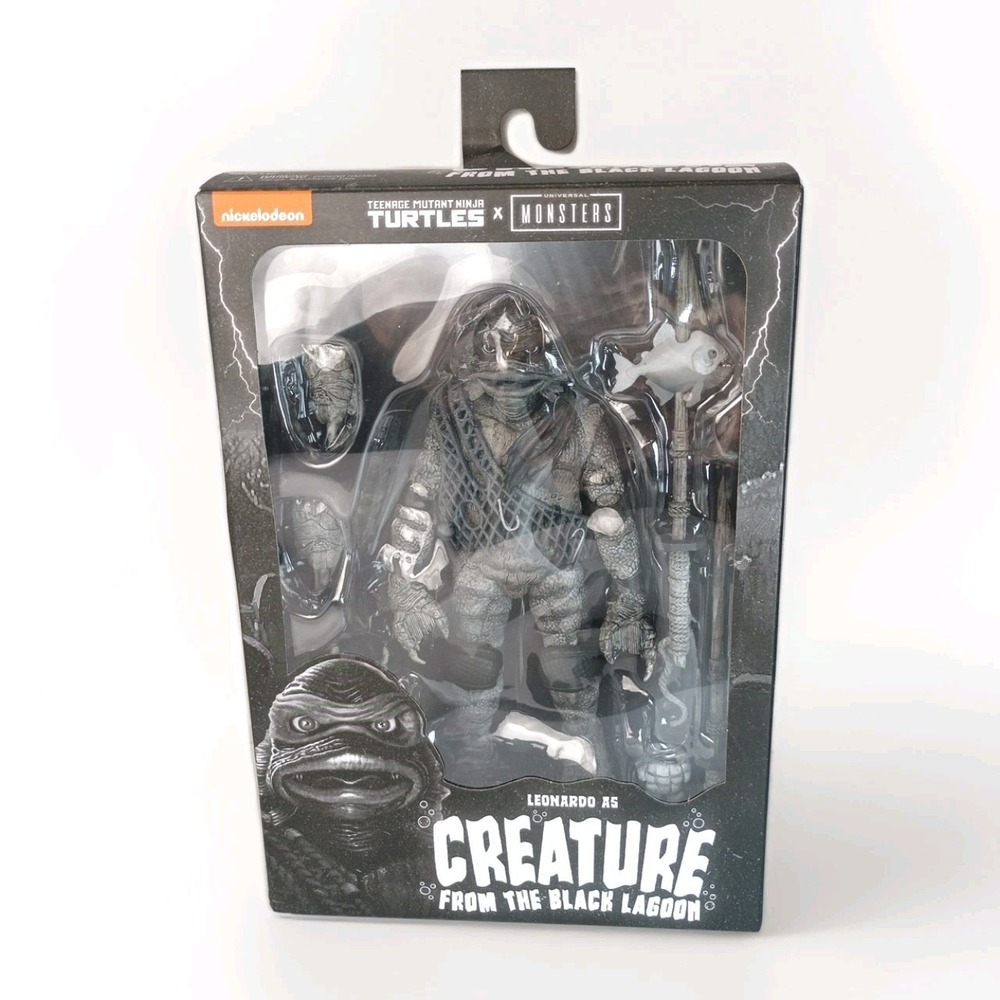 Teenage Mutant Ninja Turtles Leonardo As Creature From The Black Lagoon NEW